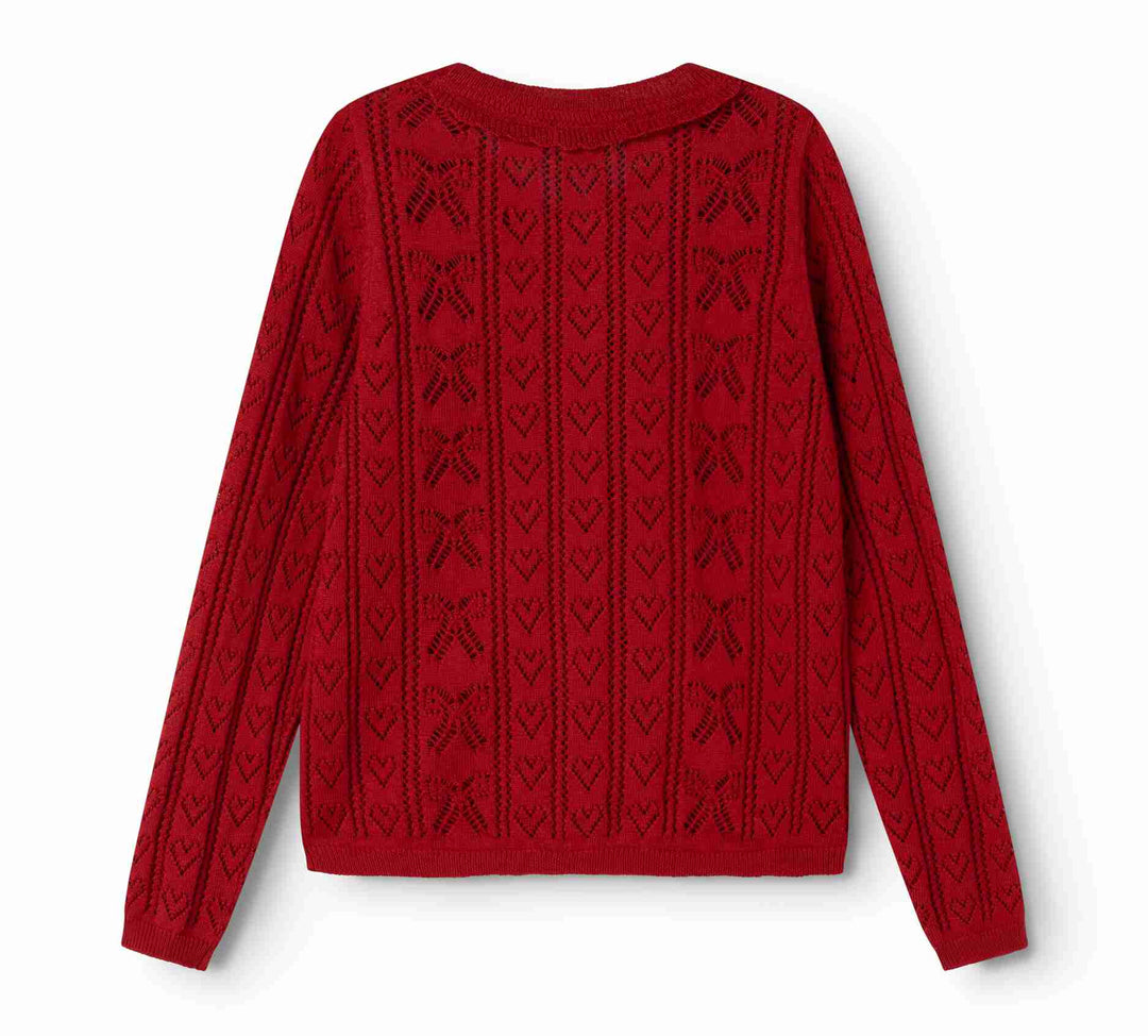 265-837-30 Tilda Sweater - Cherry