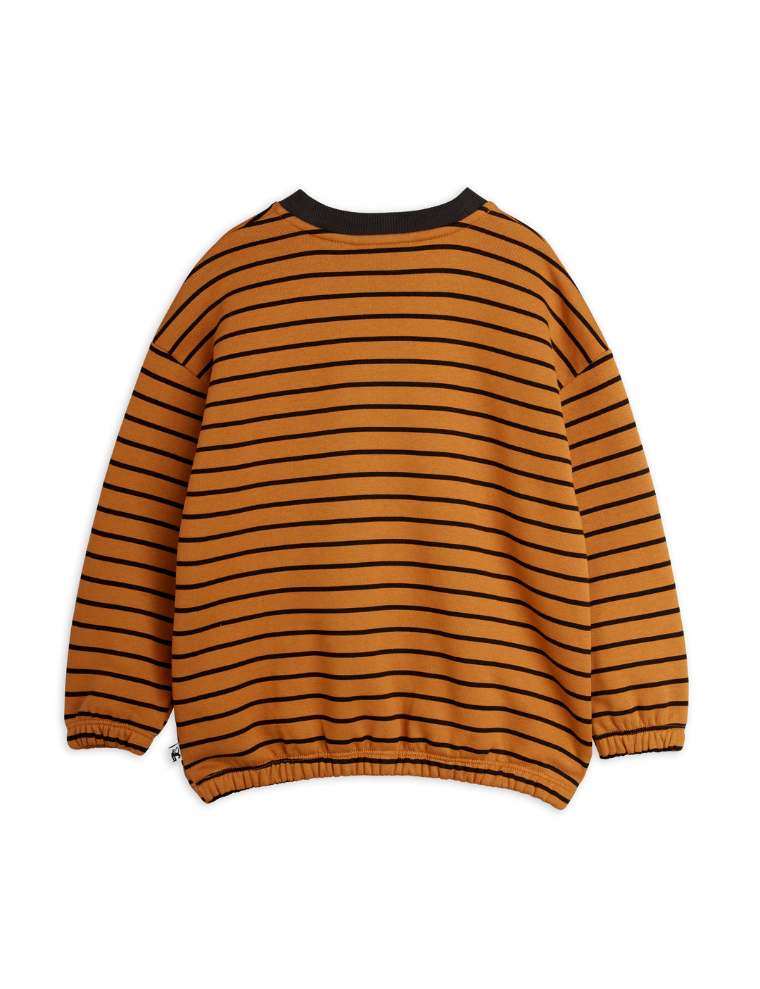 26720116 STRIPED AOP SWEATSHIRT - BROWN