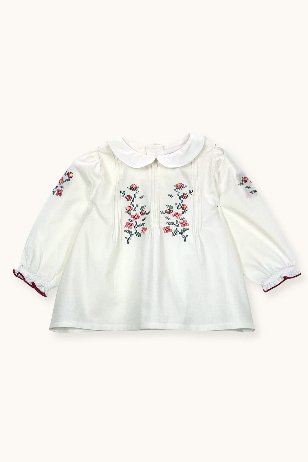 KAYLA BB Blouse - White