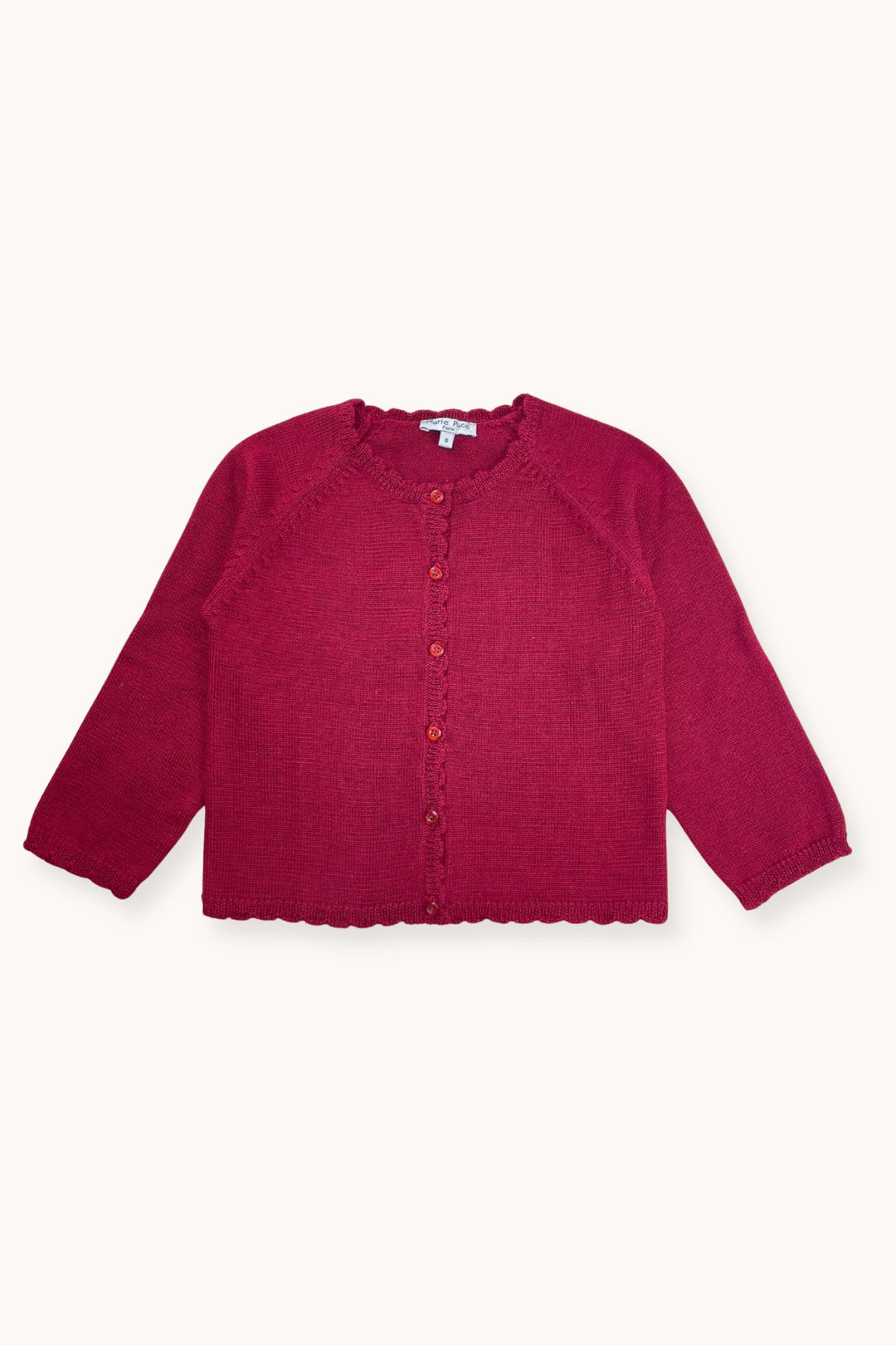 LUNA Cardigan - Burgundy