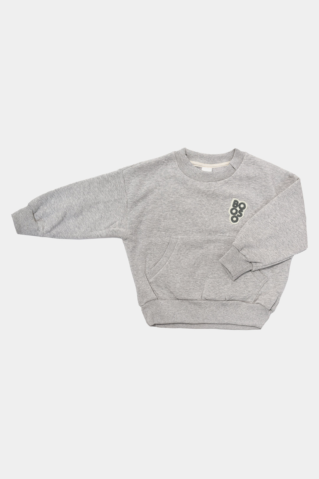 125 Bluza POCKET SWEATSHIRT VINTAGE - GREY