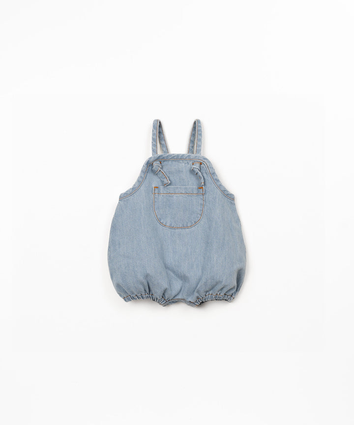 2AS11504 DENIM JUMPSUIT - D001