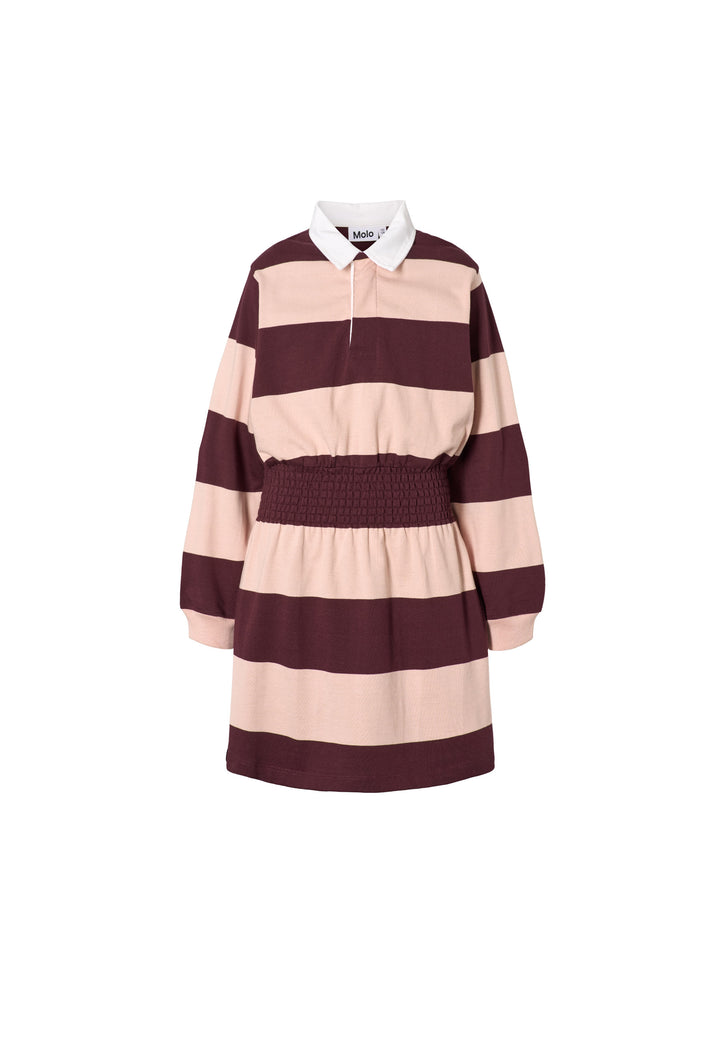 Carlott Dress LS - Berry Petal