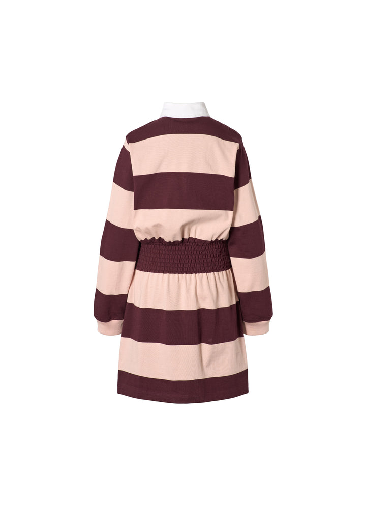 Carlott Dress LS - Berry Petal