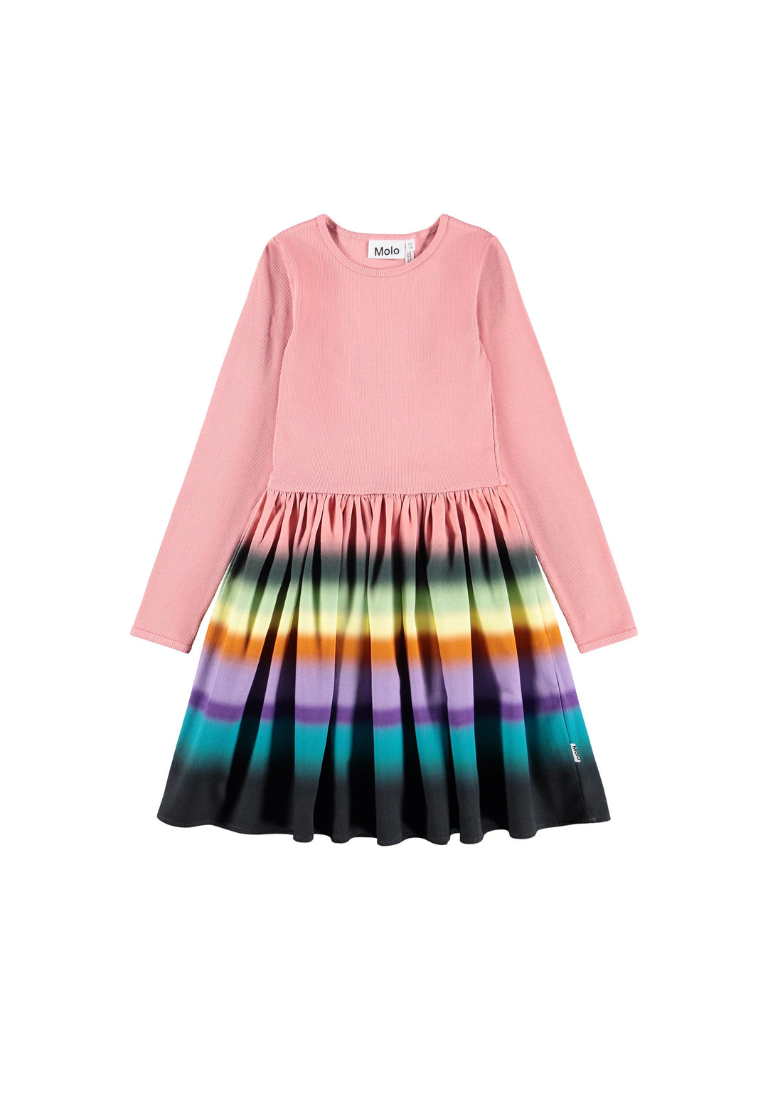 Casie Warm Dress LS - Gemstone Fade