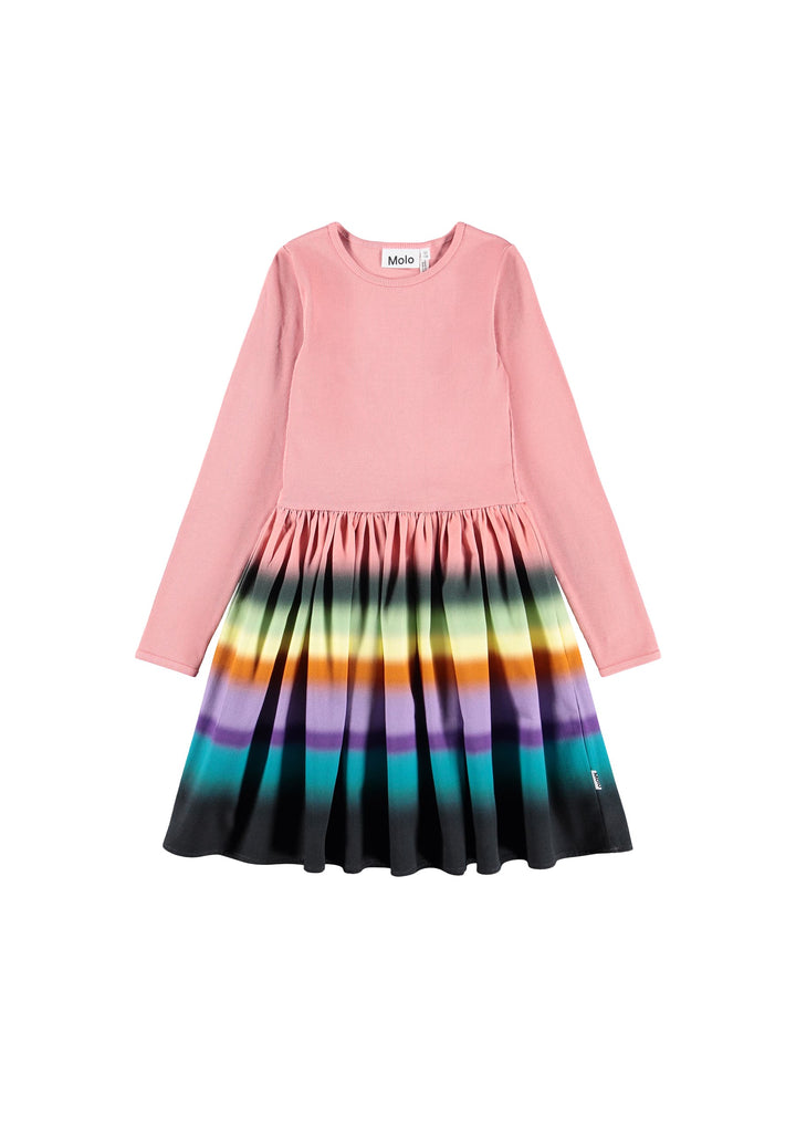 Casie Warm Dress LS - Gemstone Fade