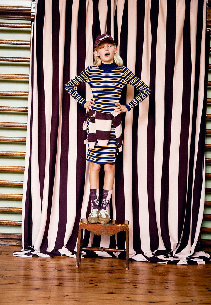 Ginevra Jumpers - Navy Stripe