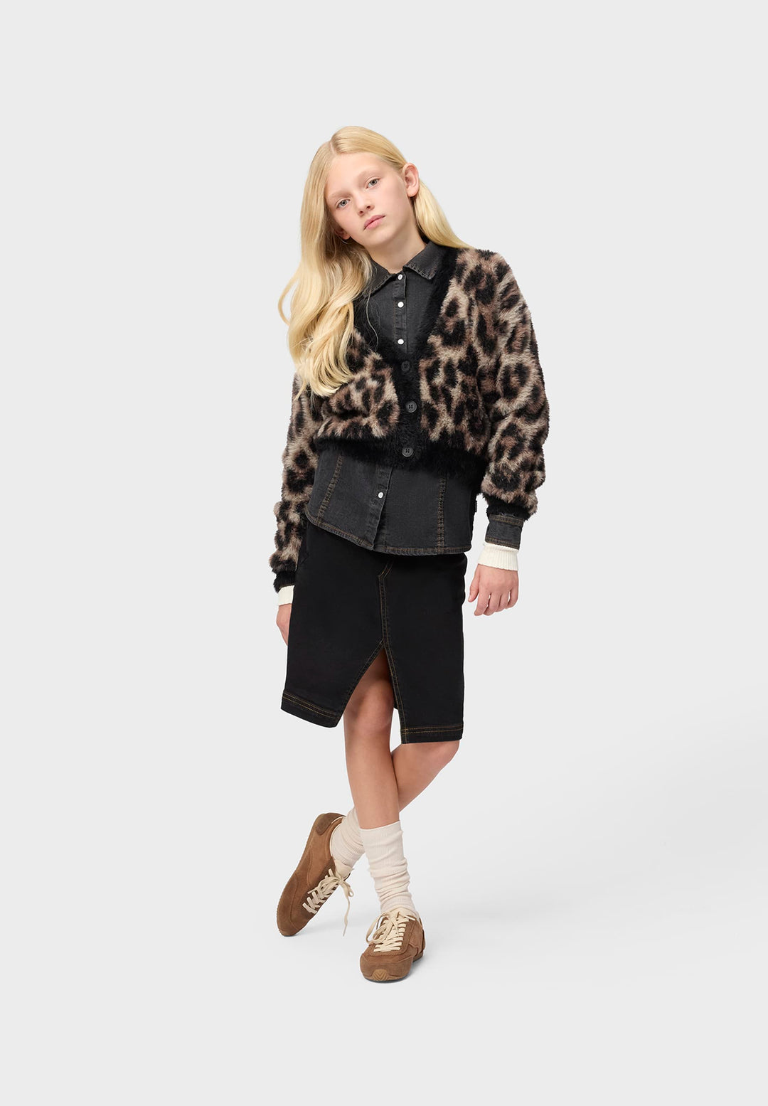 Gilly Cardigans - Brushed Leo