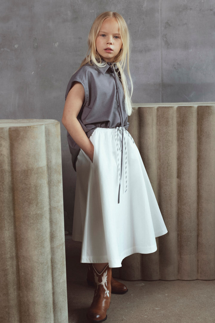 MEG SKIRT-PAPER STORAS