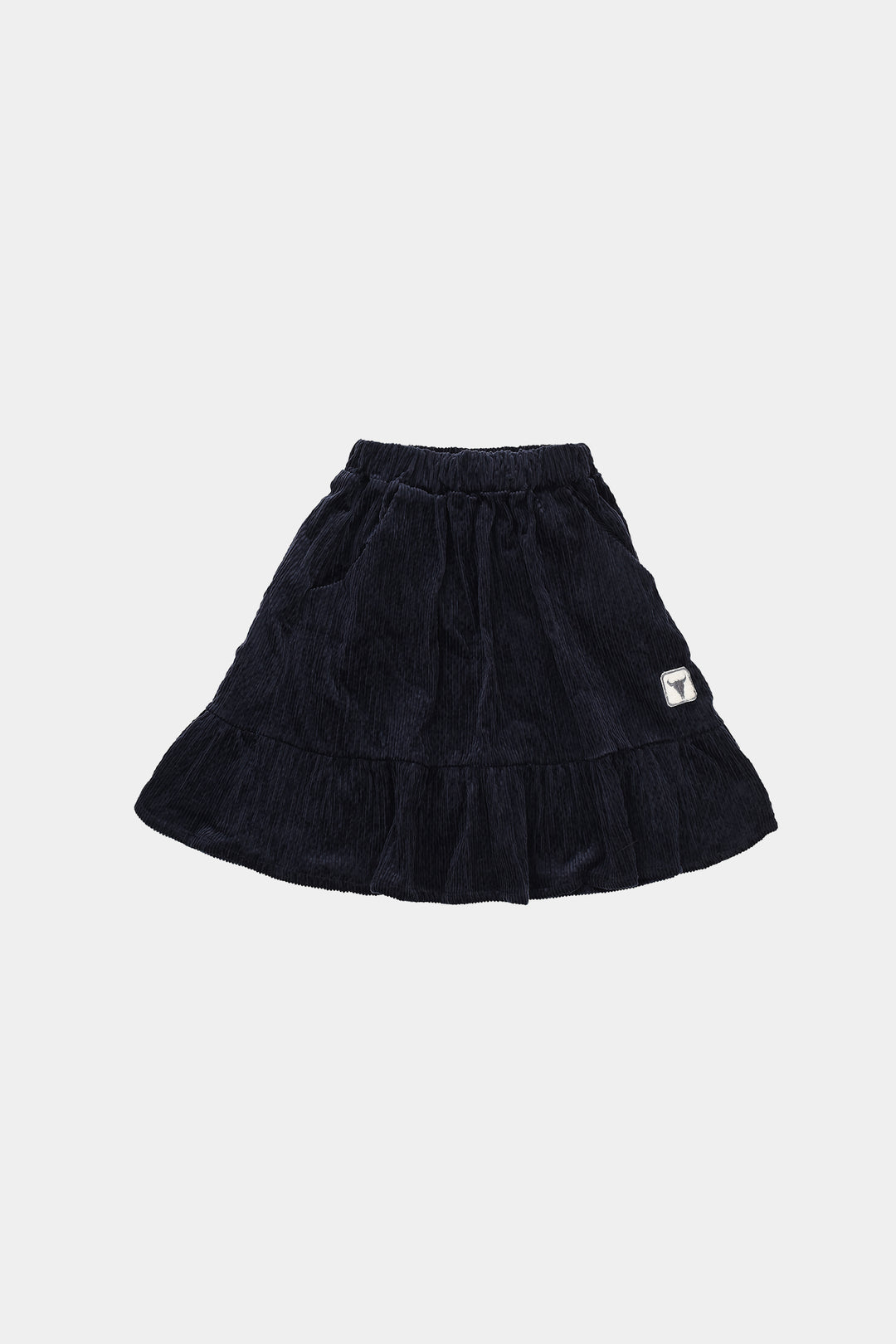 Spodnica-Corduroy Skirt-Navy