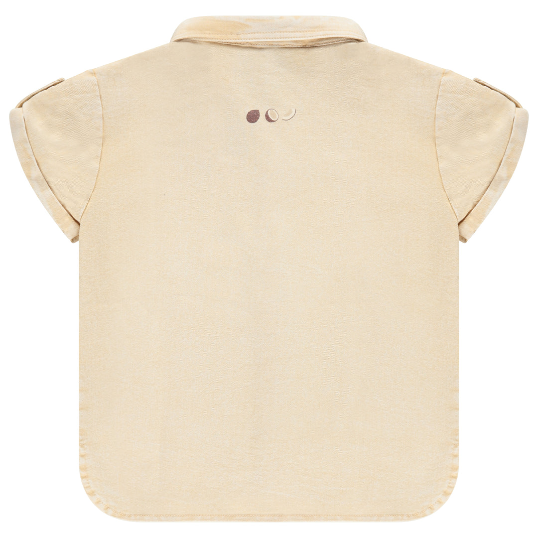 30913-Denim Shirt-Yellow Sand