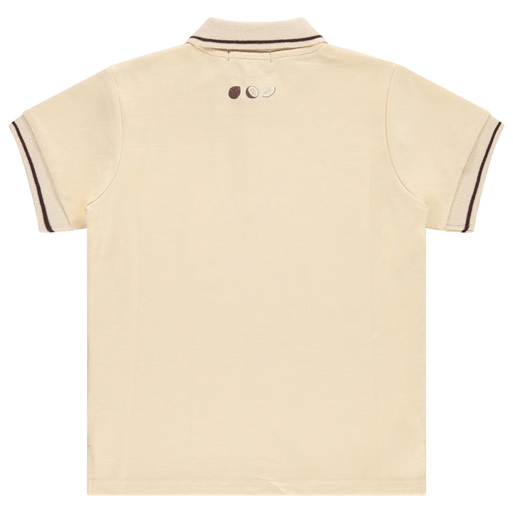 30920-Coconut s/s Polo-Yellow Sand