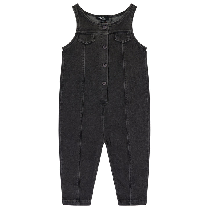 31031 Denim Overalls - Smoke Denim