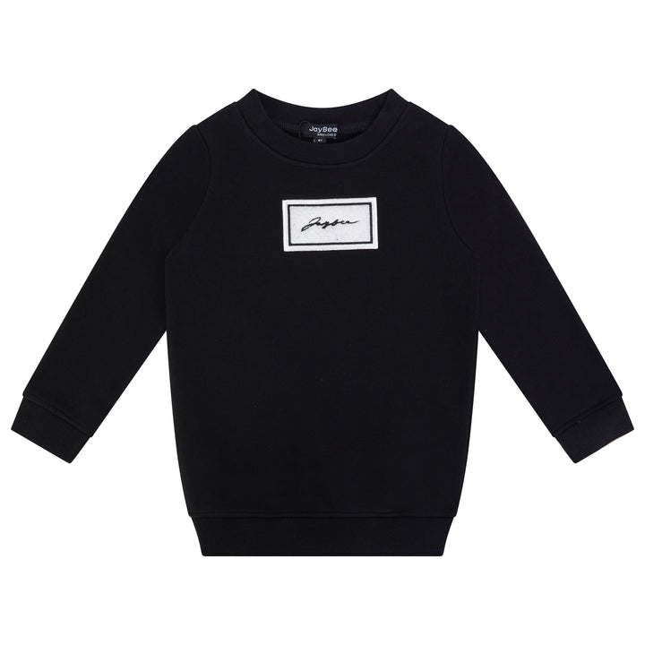 31050 Sherpa Patch Sweatshirt - Black