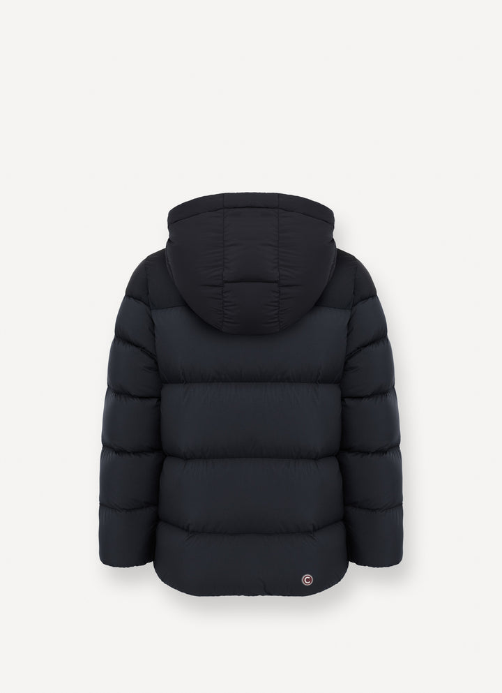 34000001/4ZP HOODIE QUILTED JACKET - SATELLITE-BLACK