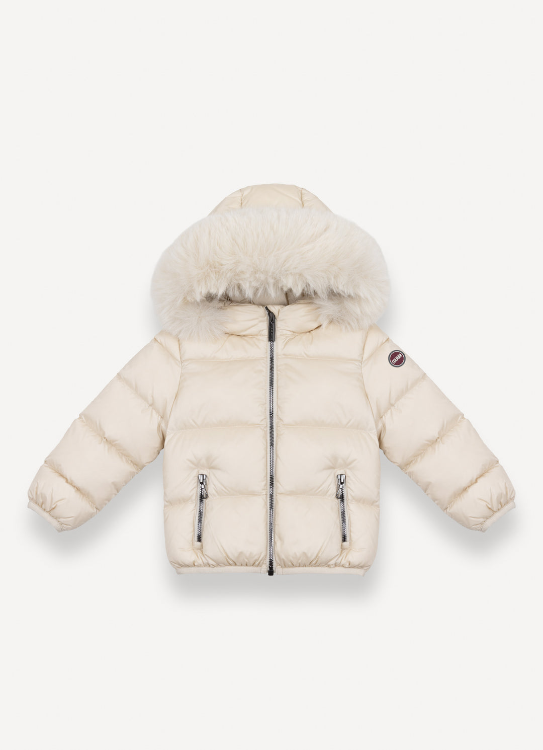 34000070E/2YO BABY HOODED JACKET -  NUDE