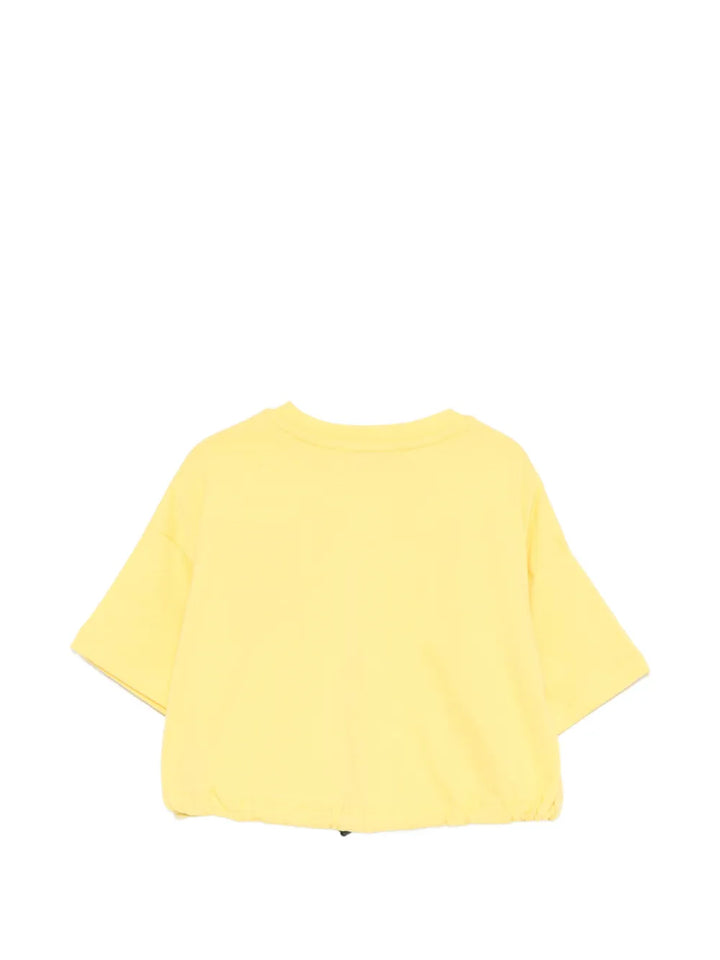 JGTH106-GIRLS BOXY JERSEY T-SHIRT-YELLOW