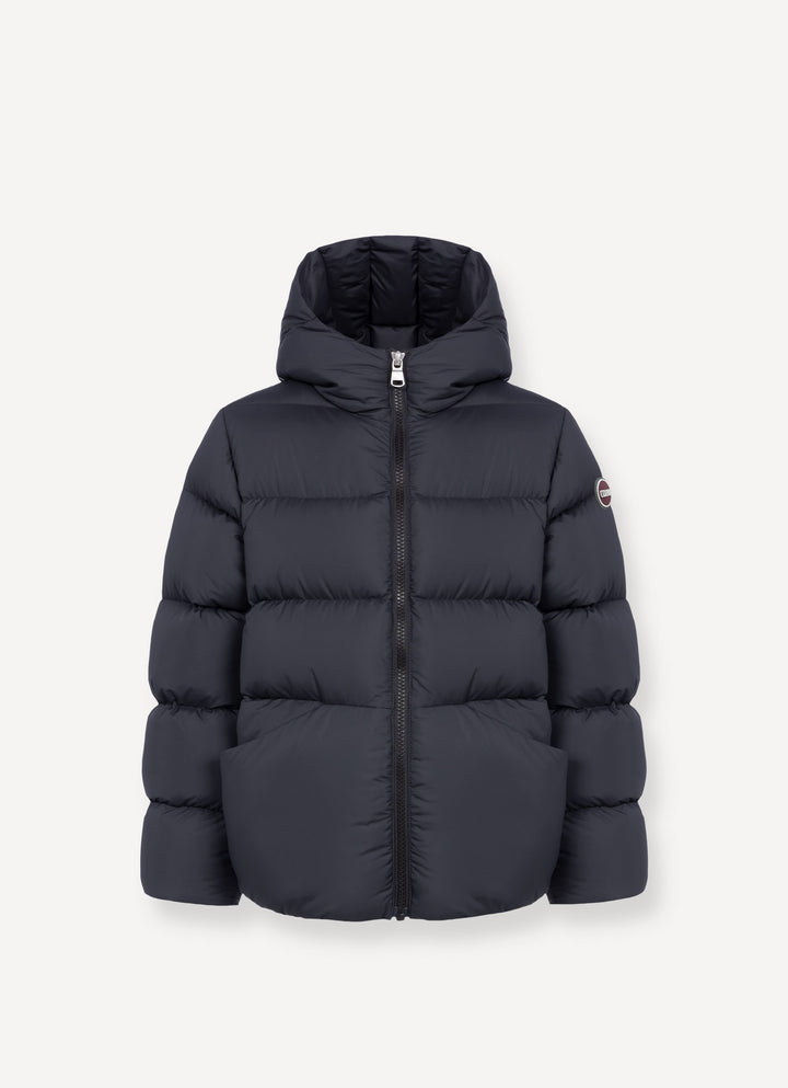 3445-GIRLS DOWN JACKET-Black