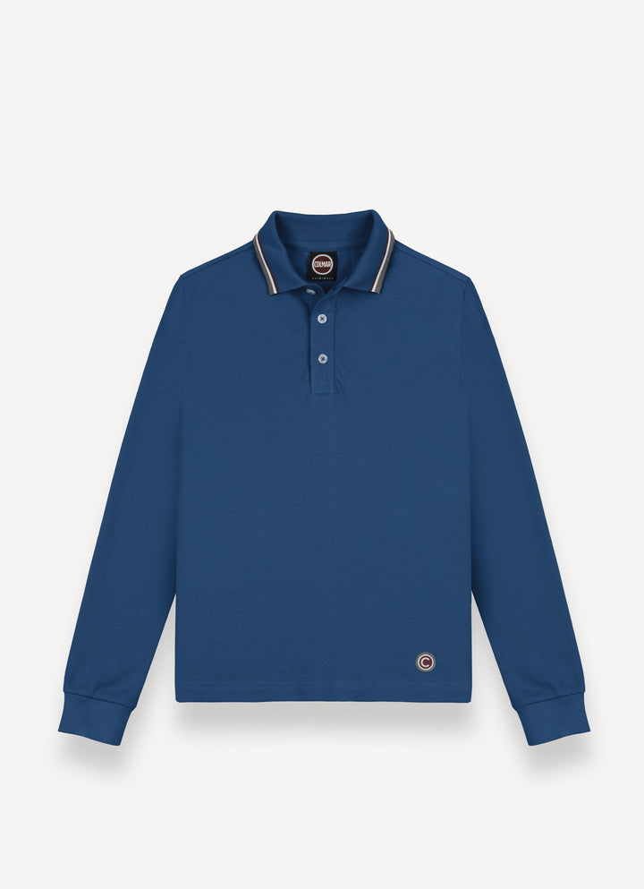 3592-LS POLO-674 Dark Blue/Navy Blue