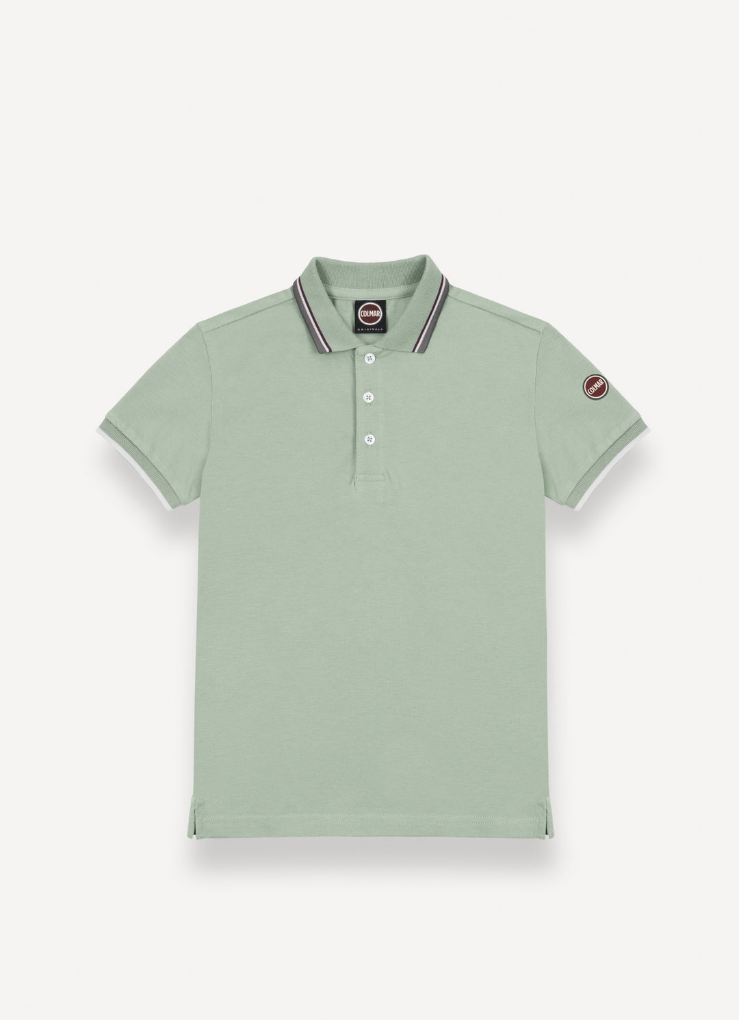 3598-COLORED NECK POLO-703