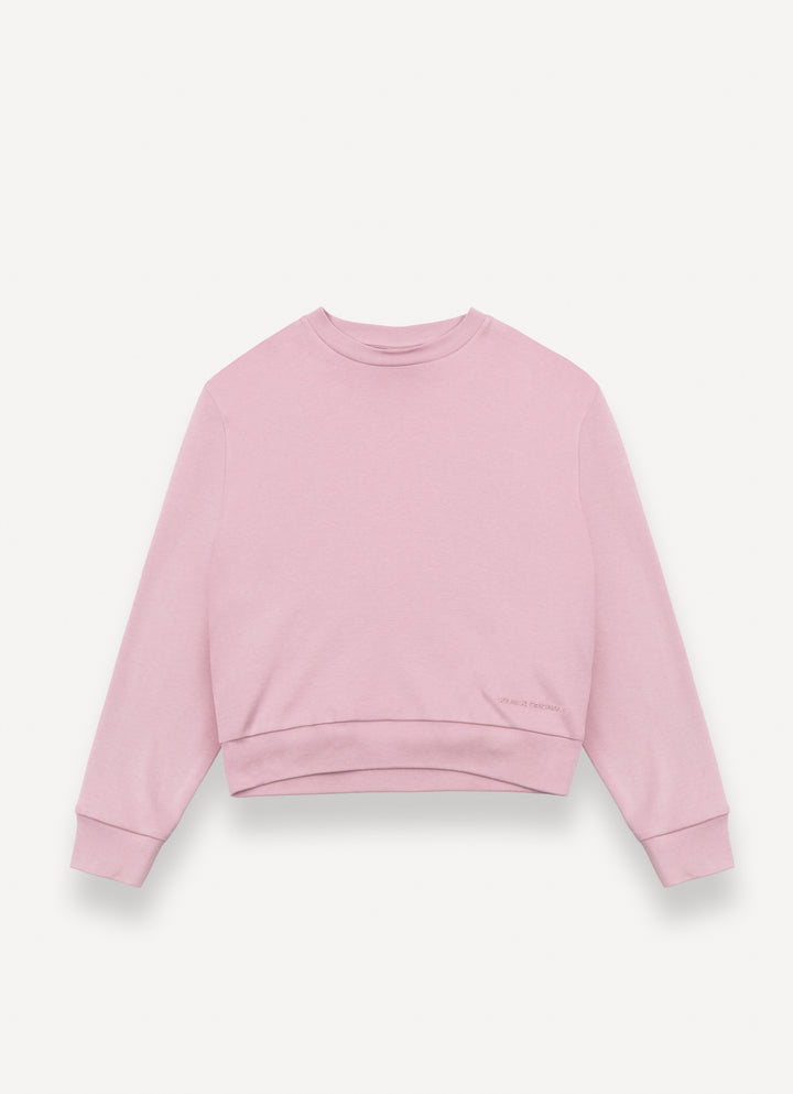 3603 CREW-NECK SWEATSHIRT WITH TONE ON TONE LOGO - PARIS