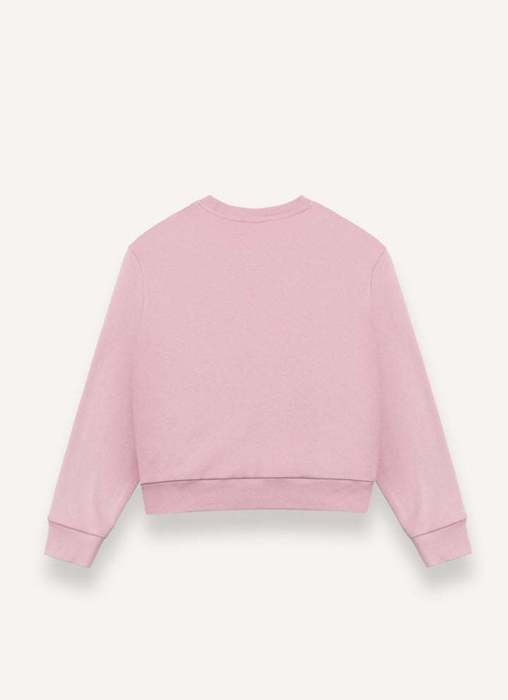 3603 CREW-NECK SWEATSHIRT WITH TONE ON TONE LOGO - PARIS