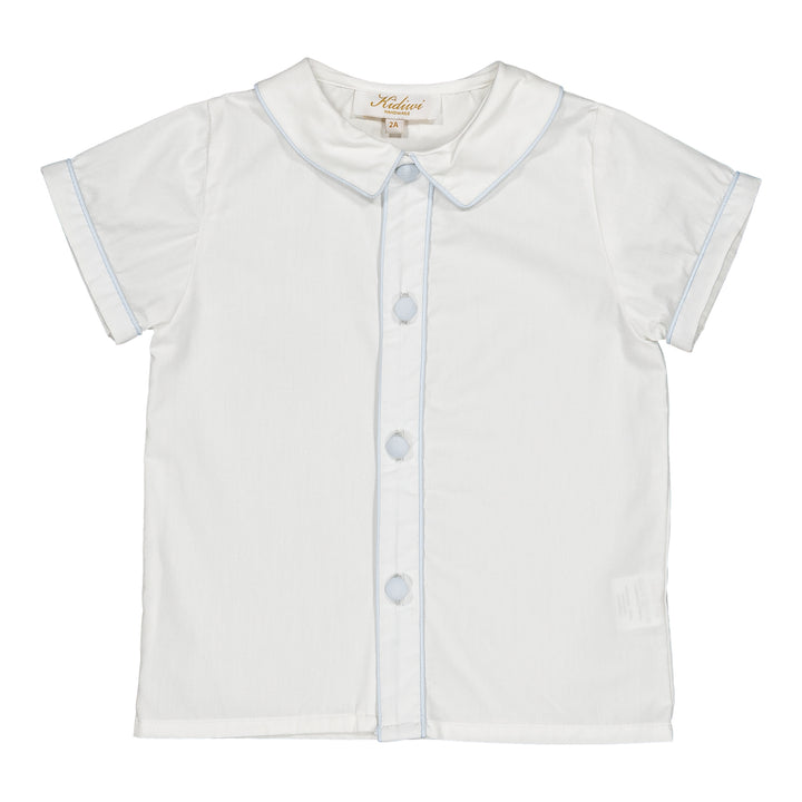 36075-PTI/TPQ04 SHIRTS - BLUE CELESTE PIQUE