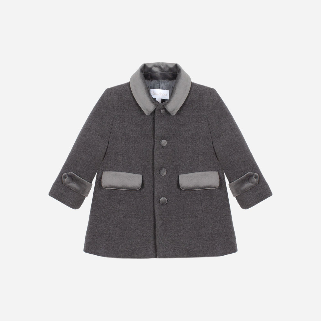 PAP/CA4133380-DARK MELANGE GREY