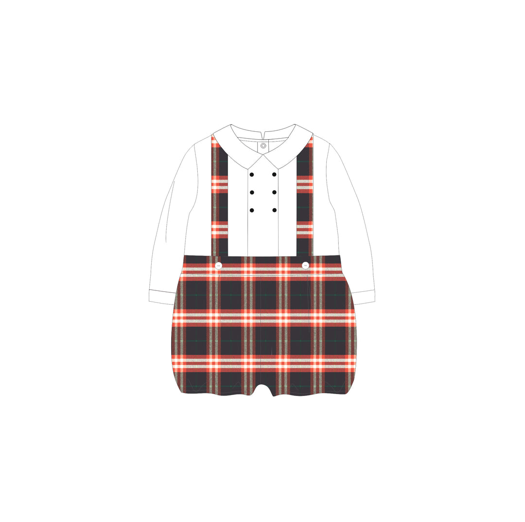 MC4333131 MACACAO - NEWBORN BALMORAL  - BALMORAL TARTAN F26-5