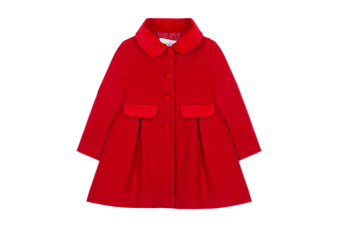CA4333261 CASACO -MINI GIRL BALMORAL - RED