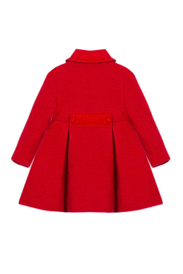 CA4333261 CASACO -MINI GIRL BALMORAL - RED
