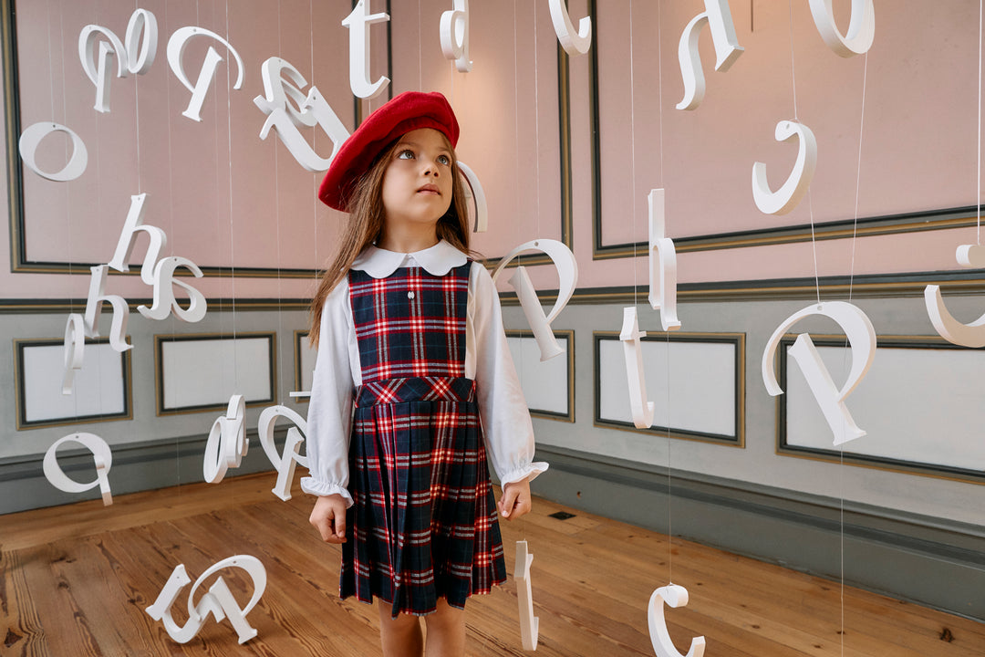 VET4333268 VESTIDO- MINI GIRL BALMORAL - BALMORAL TARTAN F26-5