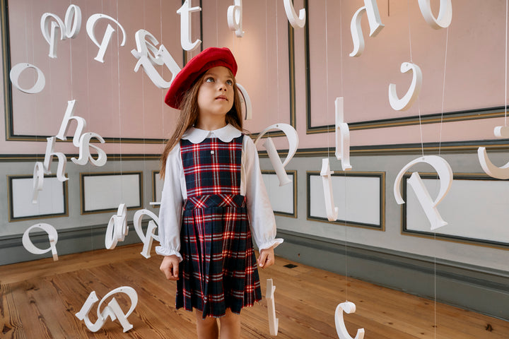 VET4333268 VESTIDO- MINI GIRL BALMORAL - BALMORAL TARTAN F26-5