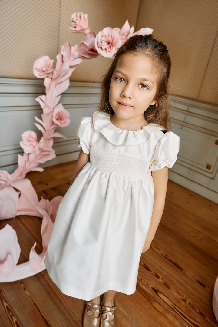 VET4333284 VESTIDO - MINI GIRL SPECIAL OCCASION  - IVORY
