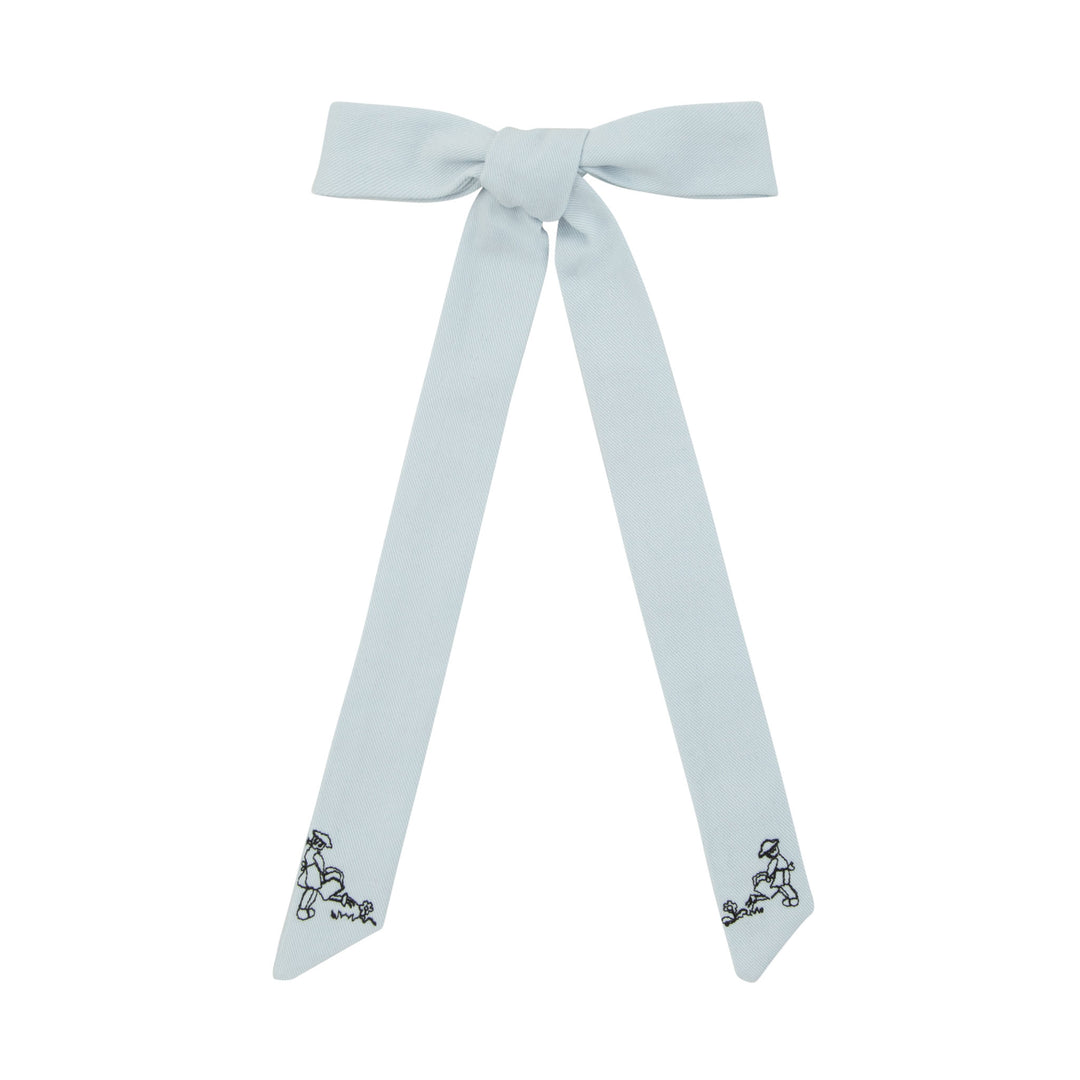 GARDEN BOW MEDIUM - LIGHT BLUE