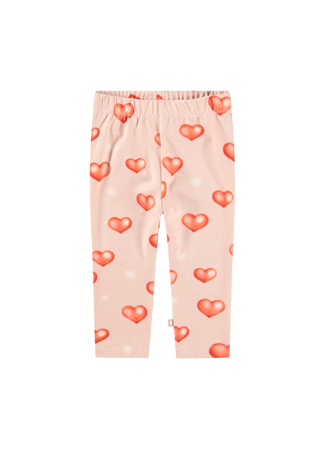 Stefanie Knit Leggings - Airbrush Hearts