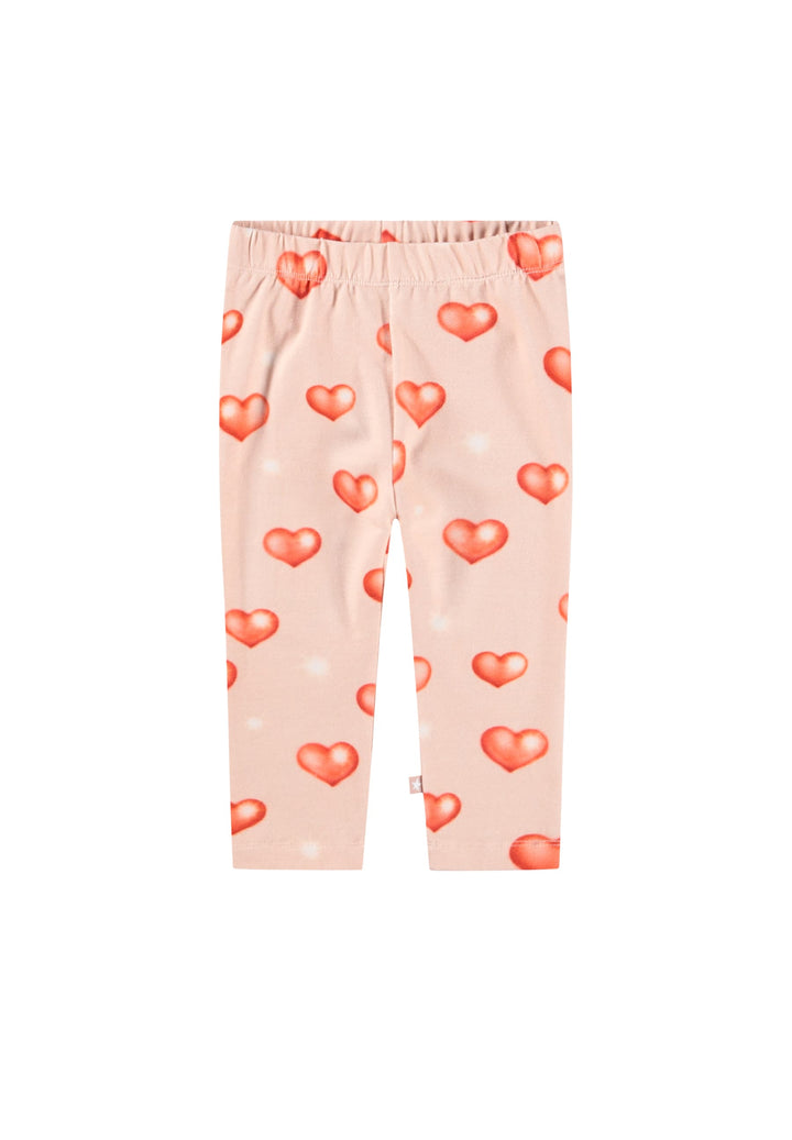Stefanie Knit Leggings - Airbrush Hearts