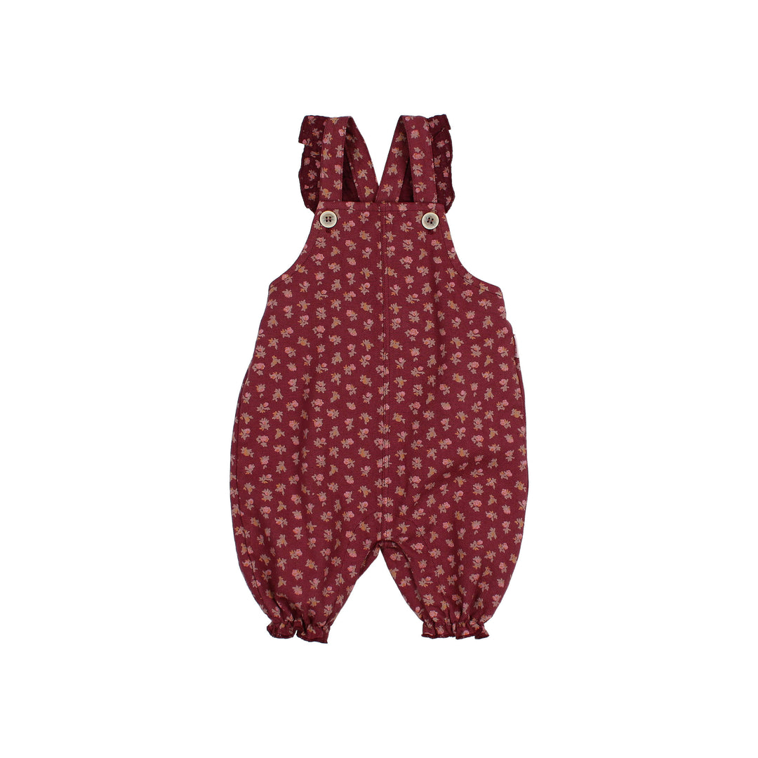 266 BB COTTAGE DUNGAREE - POMEGRANATE