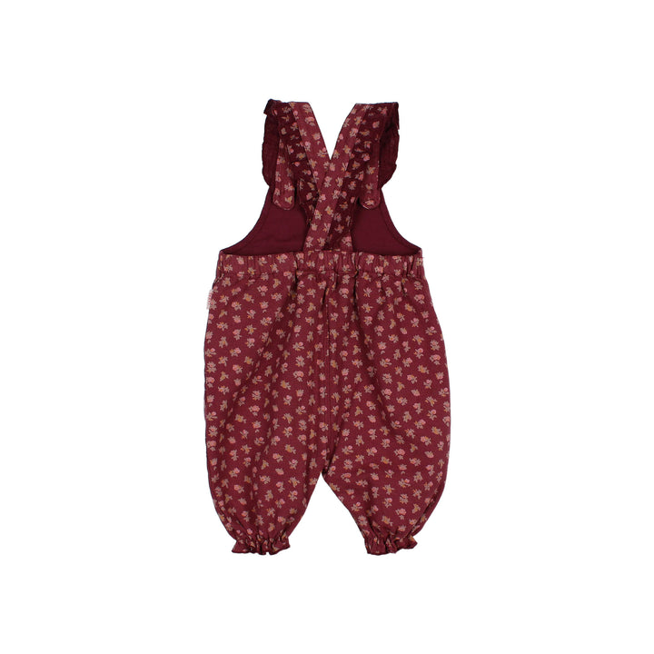 266 BB COTTAGE DUNGAREE - POMEGRANATE