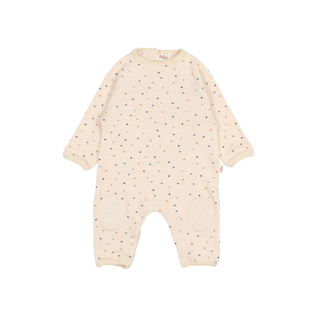97 BB SOFT STARS JUMPSUIT - NATURAL