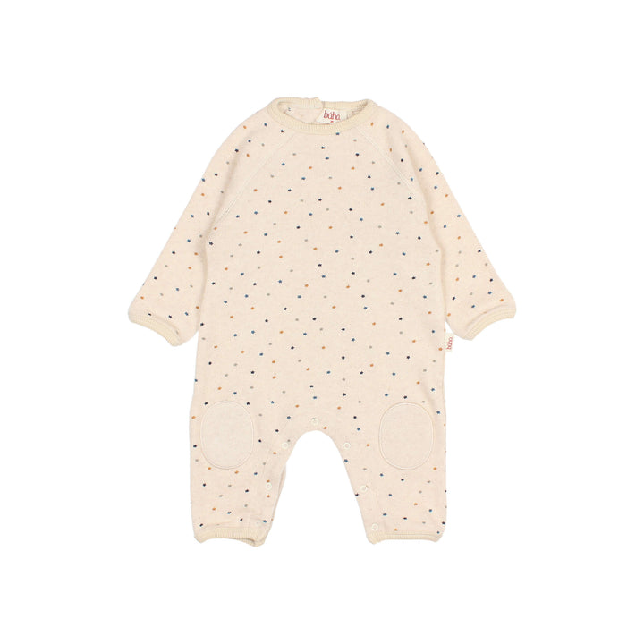 97 BB SOFT STARS JUMPSUIT - NATURAL