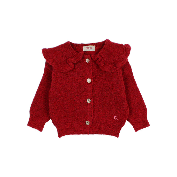 271 BB GIRLY CARDIGAN - CHERRY
