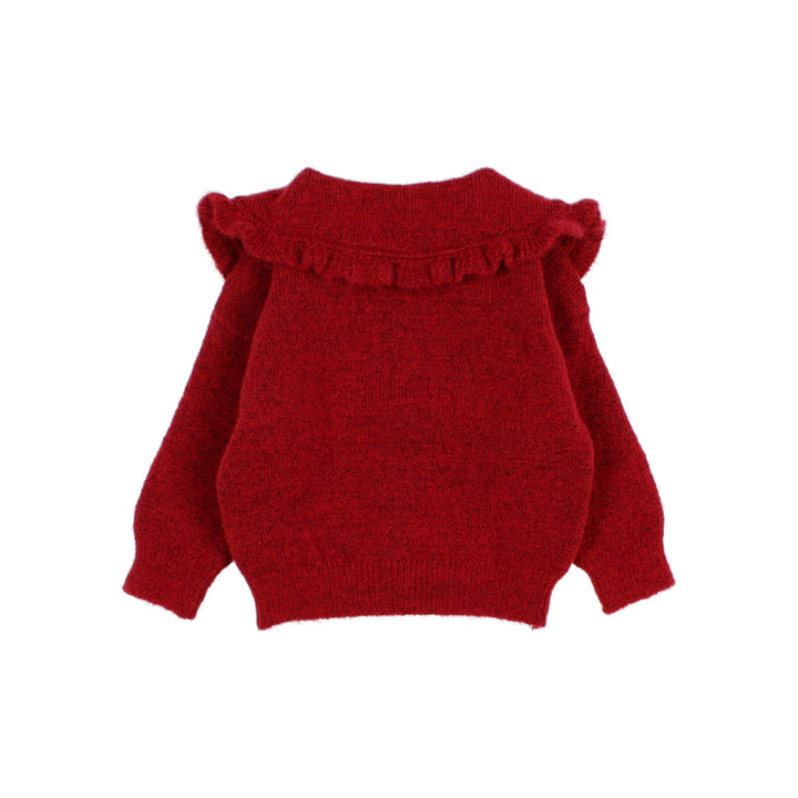 271 BB GIRLY CARDIGAN - CHERRY