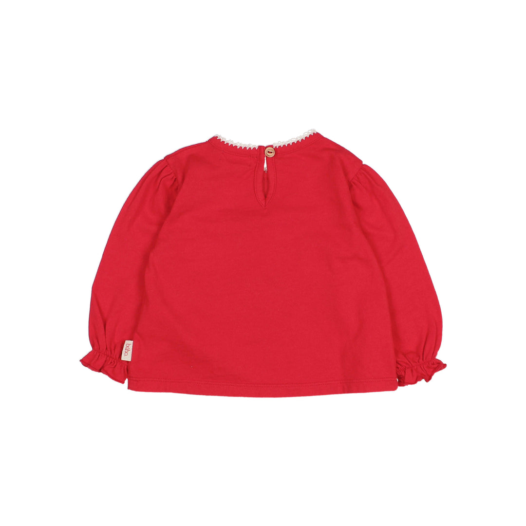 267 BB CUORE T-SHIRT - POPPY RED