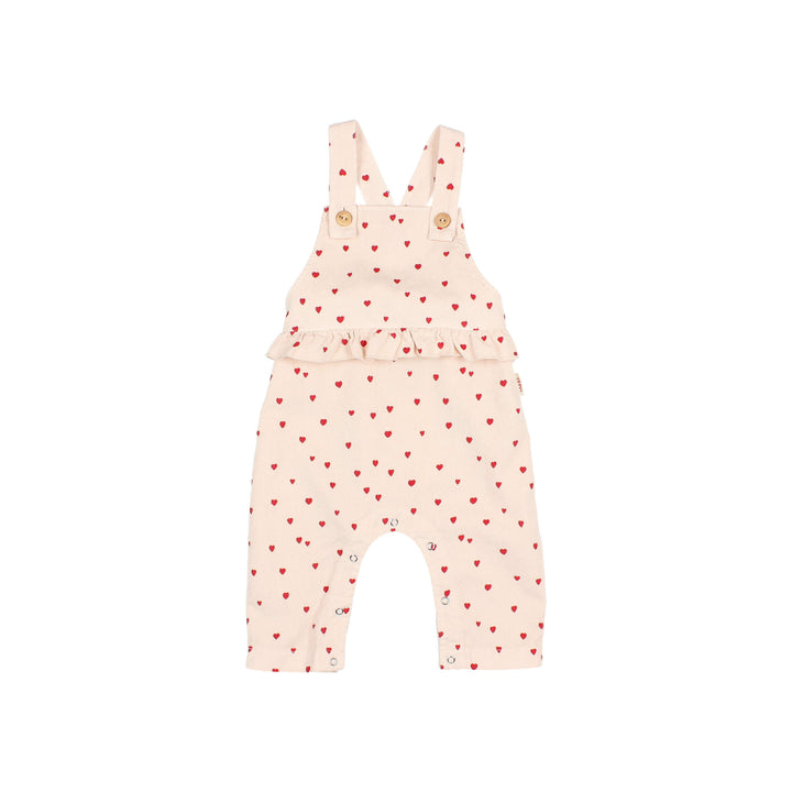 172 BB MINI CUORE DUNGAREE - CREAM PINK