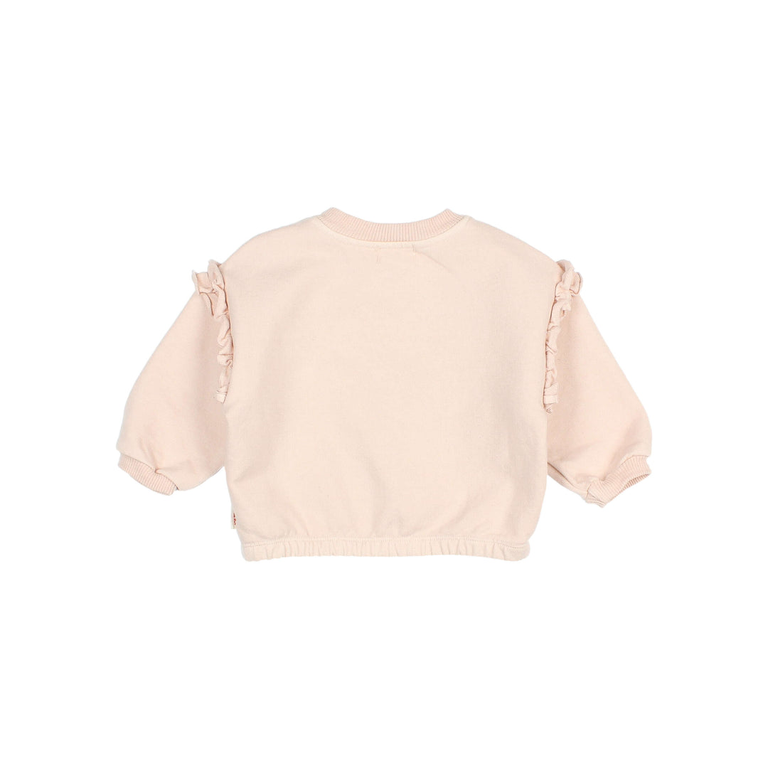 172 BB CHERIE SWEATSHIRT - CREAM PINK