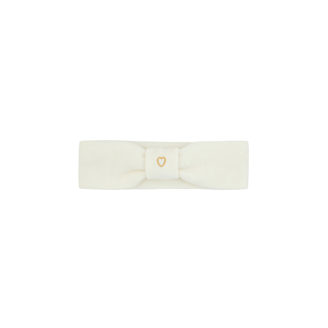 Le Enfant Little Heart Bands Wide - Cream