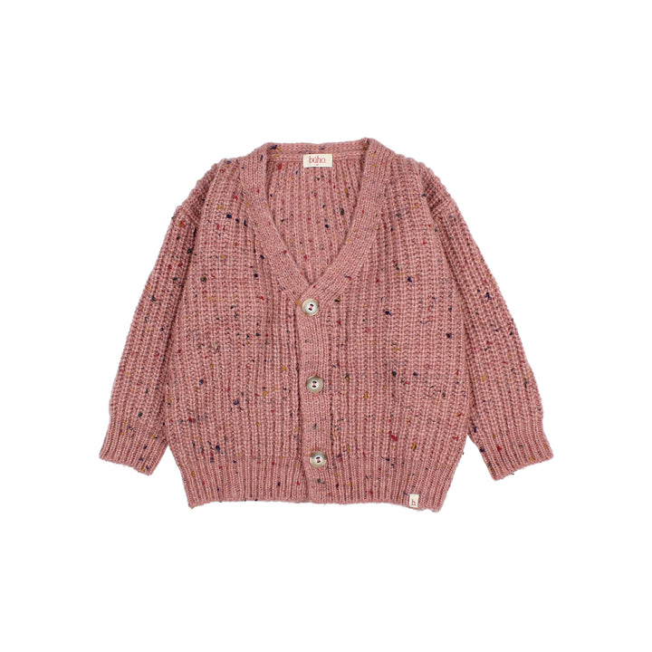 270 BOTONATO CARDIGAN - PEONY
