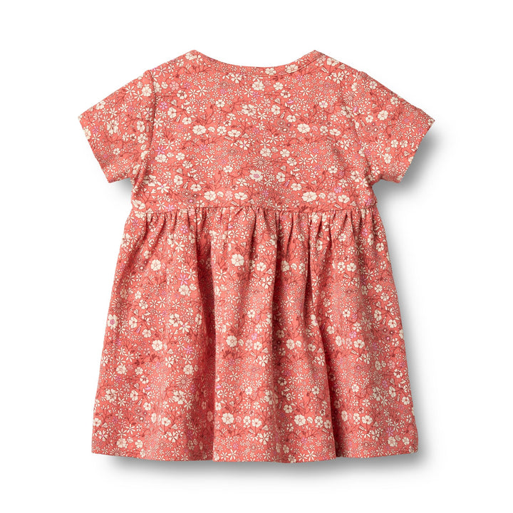 Jersey Dress SS/S Nova (5559-188)-Coral Flowers