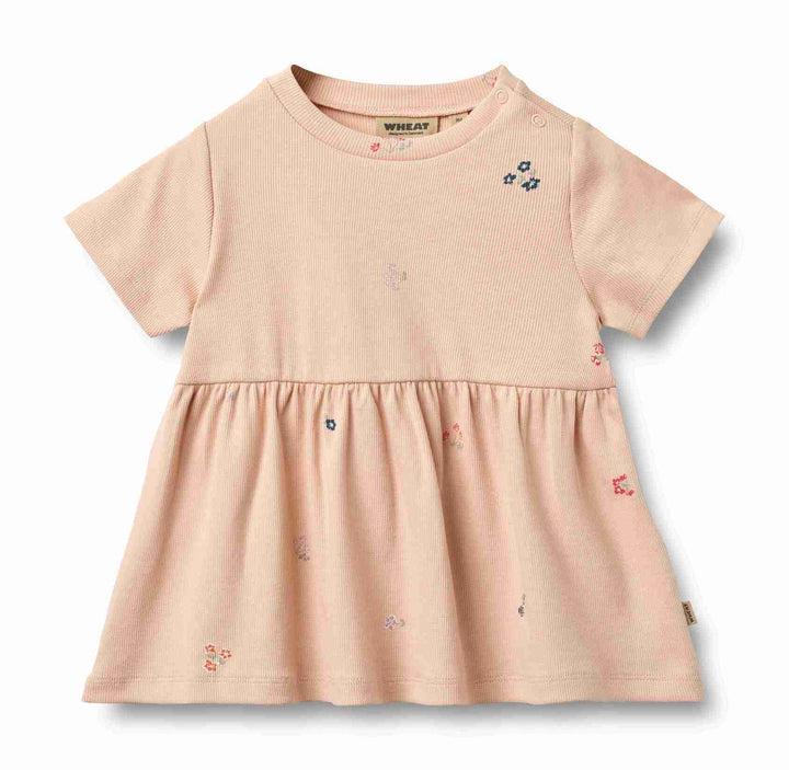 Jersey Dress Anna 5561-178a  ROSE FLOWERS